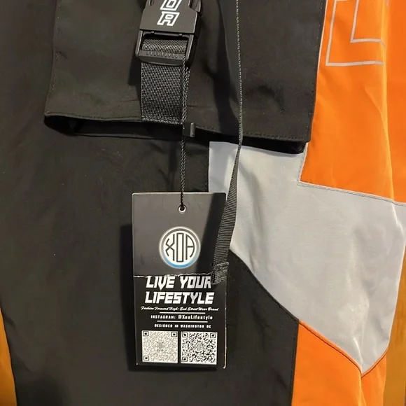 NWT XOA Xtra Ordinaire Apparel Reversible Cargo Pant